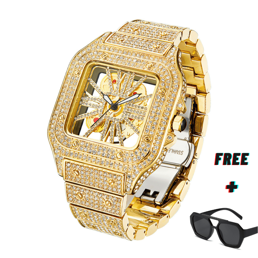 Venetian Phantom Iced Out Watch | Lifecurio