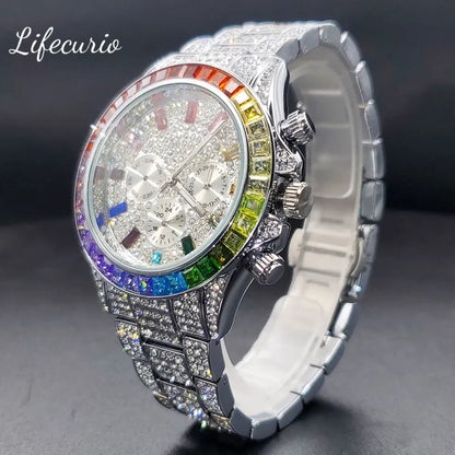 Prism Frost Iced Out Watch | Lifecurio