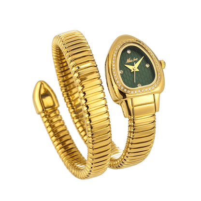 Emerald Serpentina Watch | Lifecurio